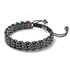 Chamäleon-Links | Original Kismet Armband | Schwarz x Einhorn Silber